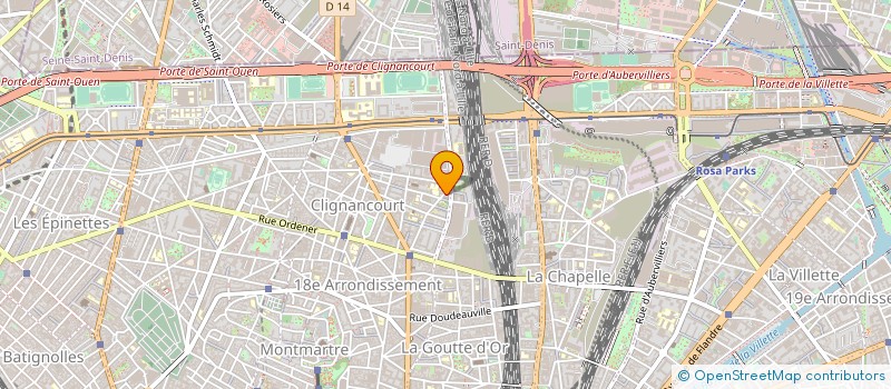 localisation de l'entreprise DE L'INFANS A L'ENFANT  PARIS