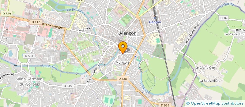localisation de l'entreprise DE L'ISLE à GOUFFERN EN AUGE