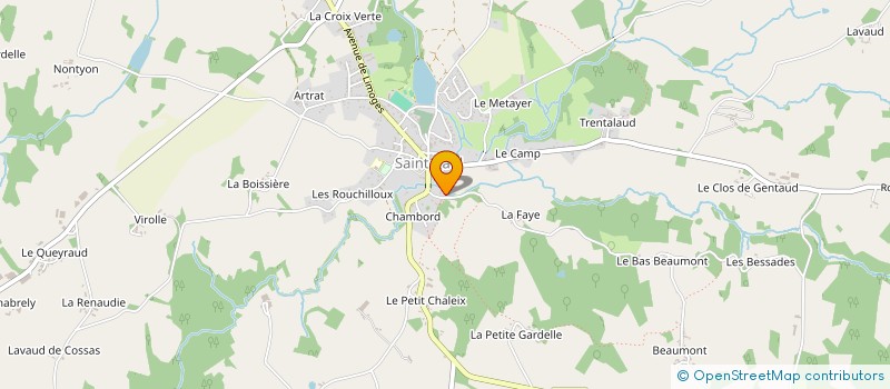 localisation de l'entreprise DE L'OCCITANIE  SAINT PAUL