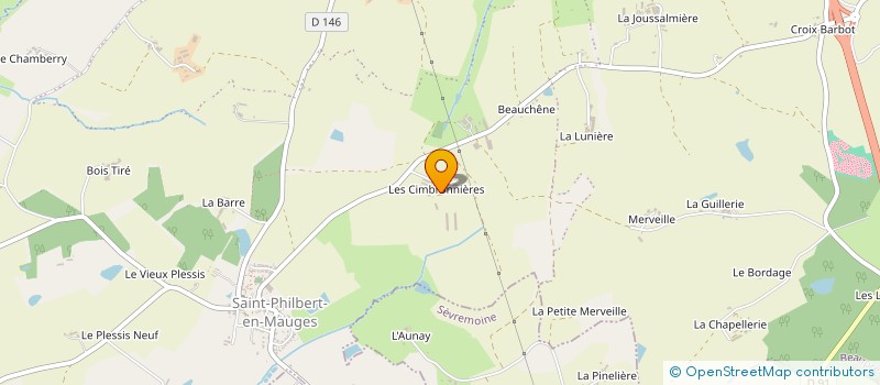 localisation de l'entreprise DE L'OCTANT à BEAUPREAU-EN-MAUGES