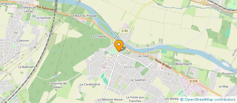 localisation de l'entreprise DE L'OEIL A L'IMAGE à VERETZ