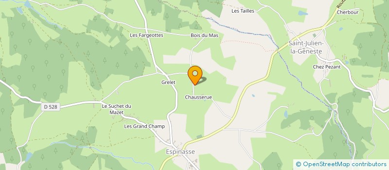 localisation de l'entreprise DE L'OMBRE à ESPINASSE