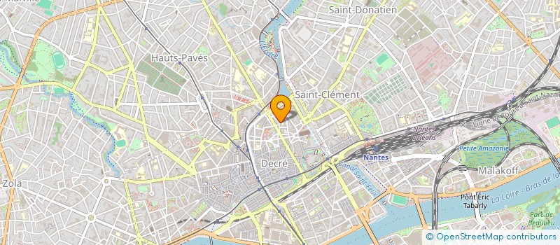 localisation de l'entreprise DE L'OMBRE A LA LUMIERE ASSOCIATION D'ACCOMPAGNEMENT DES MORTS DE LA RUE à NANTES