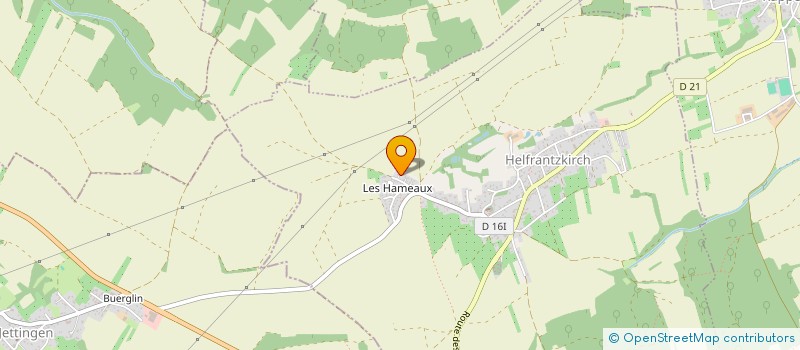 localisation de l'entreprise DE L'OREE DU BOIS à HELFRANTZKIRCH