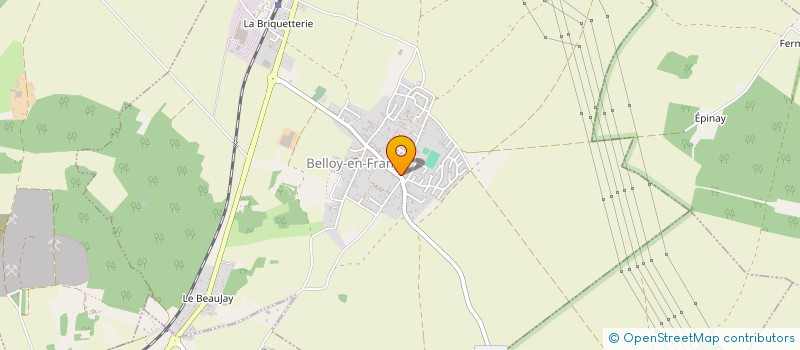 localisation de l'entreprise DE L'OSIER à BELLOY-EN-FRANCE