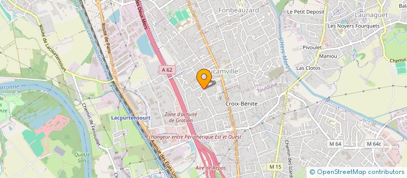 localisation de l'entreprise DE L'OUSTAL à AUCAMVILLE