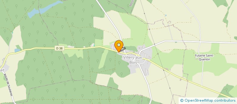 localisation de l'entreprise DE L'OVALIE à VILLERS-AUX-BOIS