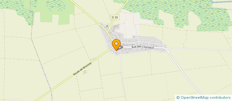 localisation de l'entreprise DE L'OYE  BANNES