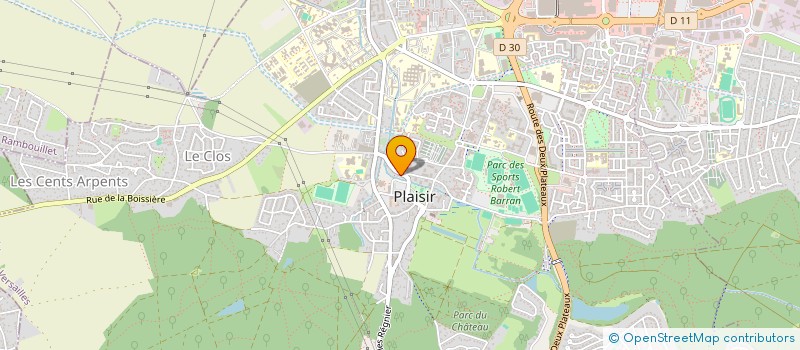 localisation de l'entreprise DE L'UNE A L'AUTRE à PLAISIR