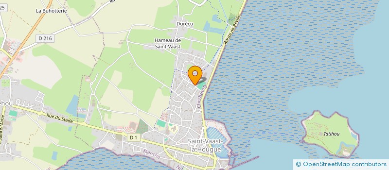 localisation de l'entreprise DE LA BAIE DE SAINT VAAST  SAINT-VAAST-LA-HOUGUE