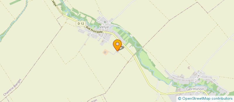 localisation de l'entreprise DE LA BAILLOTERIE  VELYE