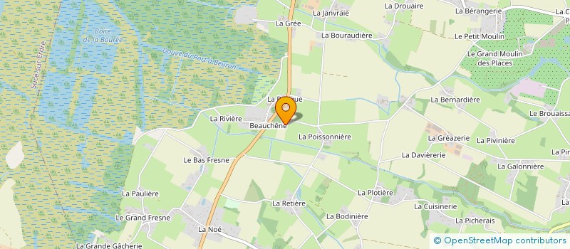 localisation de l'entreprise DE LA BANQUE  SAINT-MARS-DU-DESERT