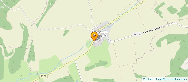 localisation de l'entreprise DE LA BARBOURE  BOVEE-SUR-BARBOURE