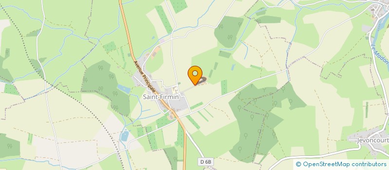 localisation de l'entreprise DE LA BARRE  SAINT-FIRMIN