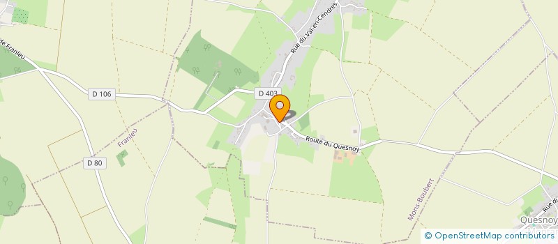 localisation de l'entreprise DE LA BERGERIE à MONS-BOUBERT