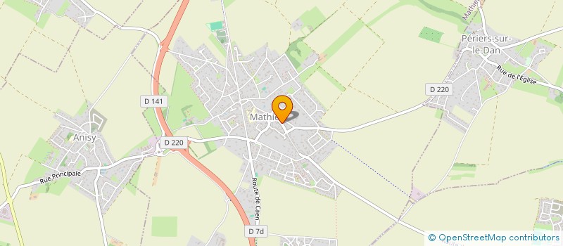 localisation de l'entreprise DE LA BESLIERE  MATHIEU