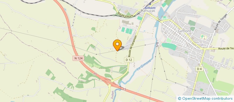 localisation de l'entreprise DE LA BIJOUTERIE  GIMONT