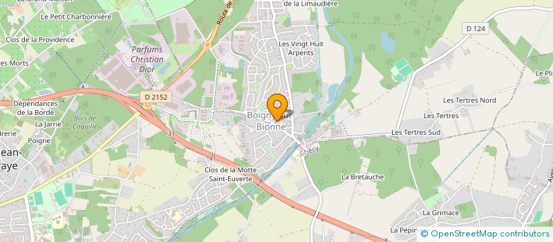 localisation de l'entreprise DE LA BIONNE à BOIGNY-SUR-BIONNE