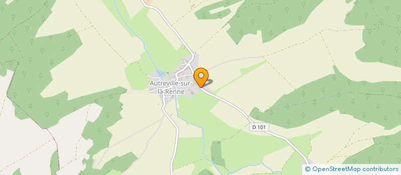 localisation de l'entreprise DE LA BLAISE RENNE  AUTREVILLE-SUR-LA-RENNE