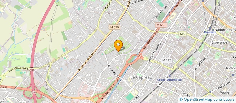 localisation de l'entreprise DE LA BOISSIERE  MOUVAUX