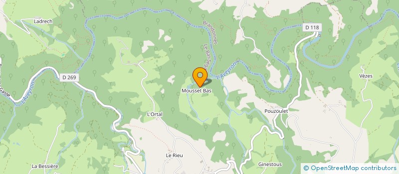 localisation de l'entreprise DE LA BONNE ENTENTE à LE BAS SEGALA