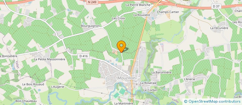 localisation de l'entreprise DE LA BOTINIERE à VALLET