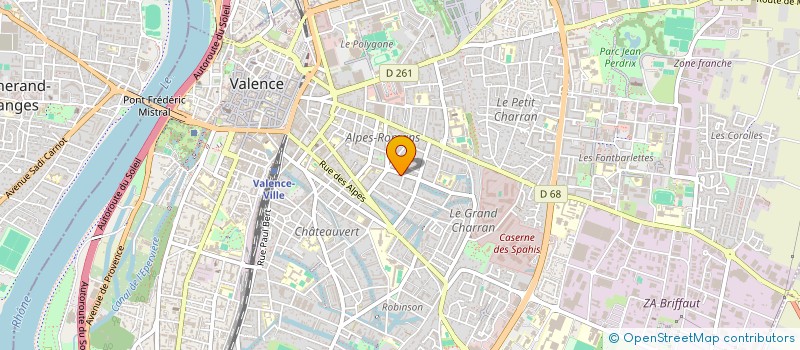 localisation de l'entreprise DE LA BOUCHE A L'HOREILLE (BAL) à VALENCE