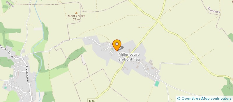 localisation de l'entreprise DE LA BRISE  BUSSUS-BUSSUEL