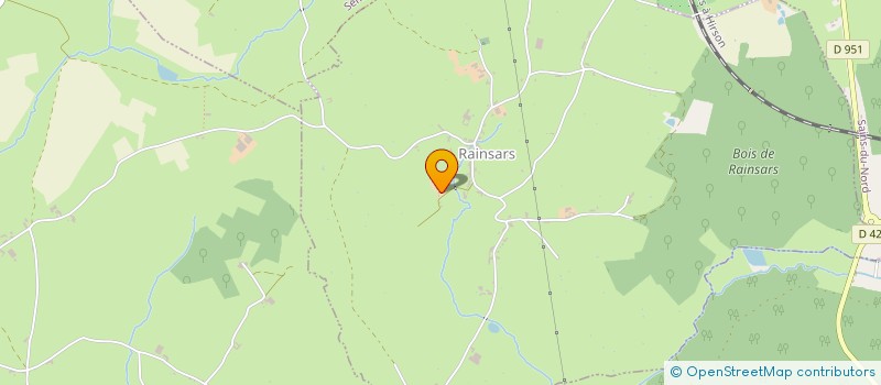 localisation de l'entreprise DE LA BROQUETTE  RAINSARS