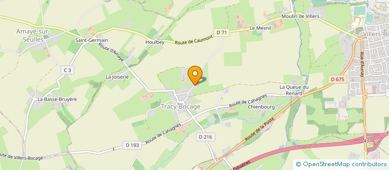 localisation de l'entreprise DE LA CAMPAGNE à SAINT-LOUET-SUR-SEULLES