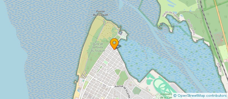 localisation de l'entreprise DE LA CANCHE à LE TOUQUET-PARIS-PLAGE