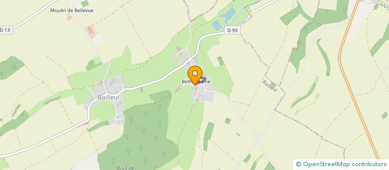 localisation de l'entreprise DE LA CAVEE à BAILLEUL