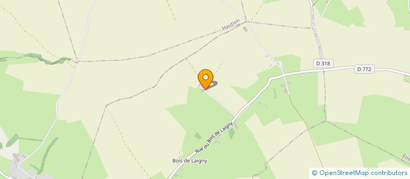 localisation de l'entreprise DE LA CENSE LAPPELLE  LAIGNY