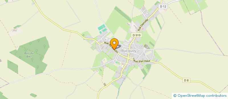 localisation de l'entreprise DE LA CENSELETTE à BUCQUOY