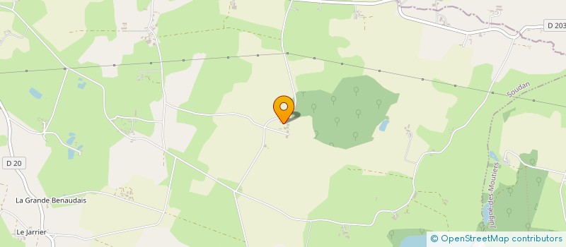 localisation de l'entreprise DE LA CHABOSSIERE à SOUDAN