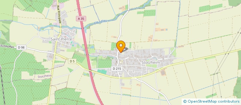 localisation de l'entreprise DE LA CHAPELLE - ECKERT ARSENE ET FILS  STOTZHEIM