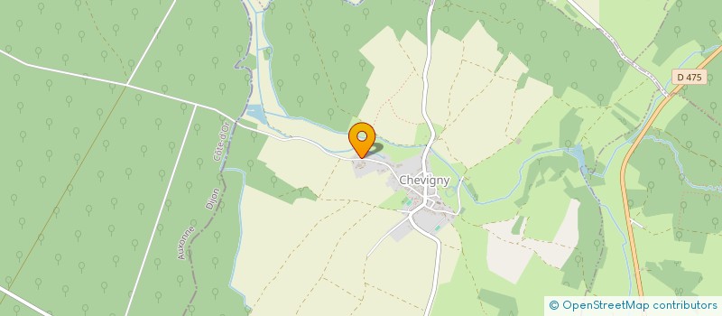 localisation de l'entreprise DE LA CHARME  LOUVATANGE