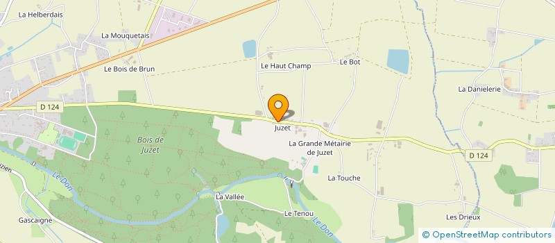 localisation de l'entreprise DE LA CHARMILLE à GUEMENE-PENFAO