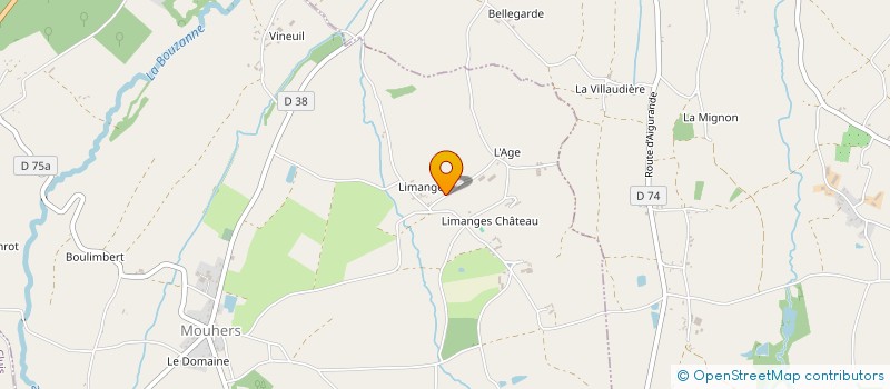 localisation de l'entreprise DE LA CHAUME GALA à MOUHERS
