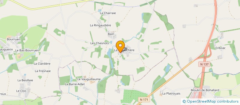 localisation de l'entreprise DE LA CHESNAIE à VAY