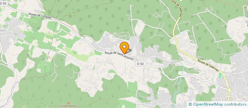 localisation de l'entreprise DE LA CHESNAIE  LORGUES