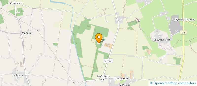 localisation de l'entreprise DE LA CLAIRIERE à CAMPBON