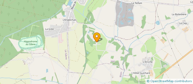 localisation de l'entreprise DE LA COCHAIS  VAY