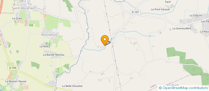 localisation de l'entreprise DE LA COETIONNAIE à CARO