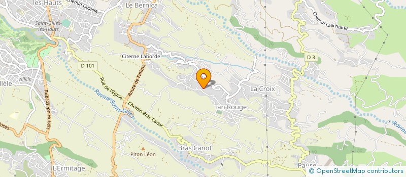 localisation de l'entreprise DE LA COLOMBIERE à SAINT-PAUL
