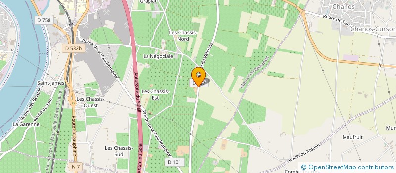localisation de l'entreprise DE LA COMBE DU PUY à MERCUROL-VEAUNES