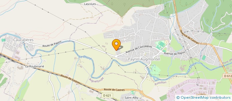 localisation de l'entreprise DE LA CONDOMINE à PAYRIN-AUGMONTEL