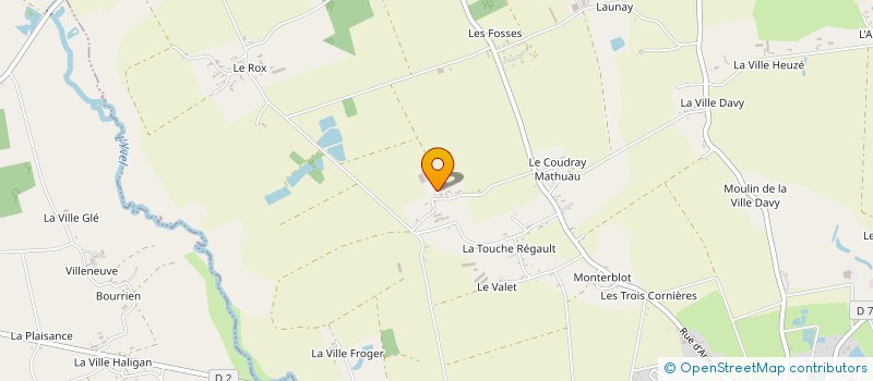 localisation de l'entreprise DE LA COUR  MAURON