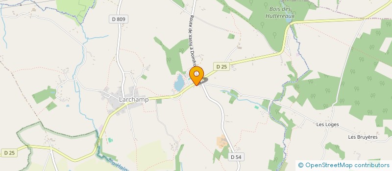 localisation de l'entreprise DE LA COUR BEAUCHENE à TINCHEBRAY-BOCAGE