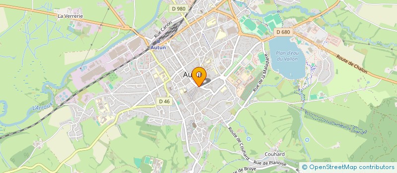 localisation de l'entreprise DE LA CREME ET DU BON CHOIX  AUTUN